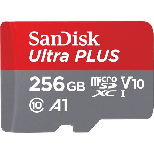 Cartão Micro SDXC SanDisk Ultra Plus 256GB Classe 10 130MB s Online Hot Sale