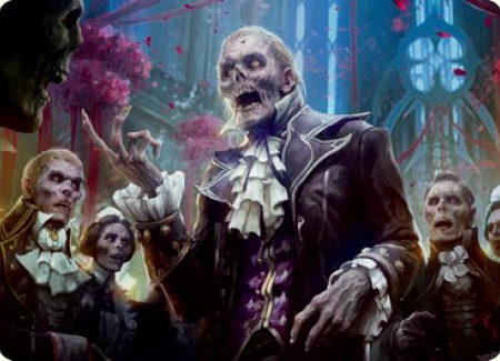 Undead Butler Art Card [Innistrad: Crimson Vow Art Series] For Sale