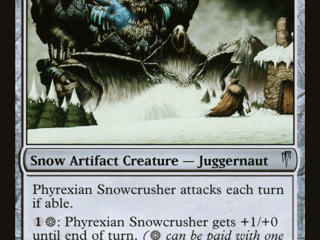 Phyrexian Snowcrusher [The List] For Discount