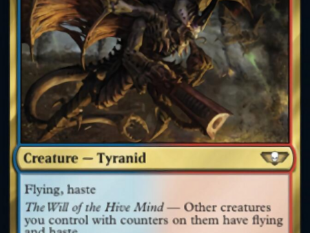 Winged Hive Tyrant (Surge Foil) [Warhammer 40,000] Sale