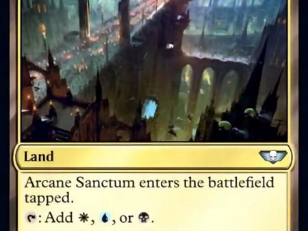 Arcane Sanctum (Surge Foil) [Warhammer 40,000] Online Sale