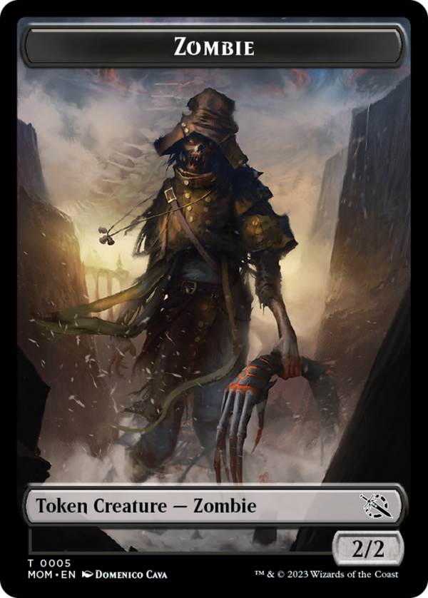 Zombie Token [March of the Machine Tokens] Cheap