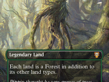 Fangorn Forest - Yavimaya, Cradle of Growth (Surge Foil Realms and Relics) [The Lord of the Rings: Tales of Middle-Earth Commander] Sale