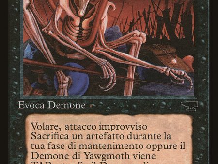 Yawgmoth Demon (Italian) [Rinascimento] For Sale